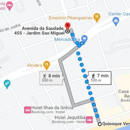 Apartamento No Guaruja - 500M Da Praia Da Enseada Exteriér fotografie